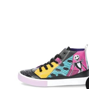 Disney Black and Yellow Web Kids Sneakers